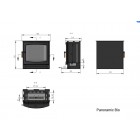 Ecosy+ Panoramic Pure Bio Stove 